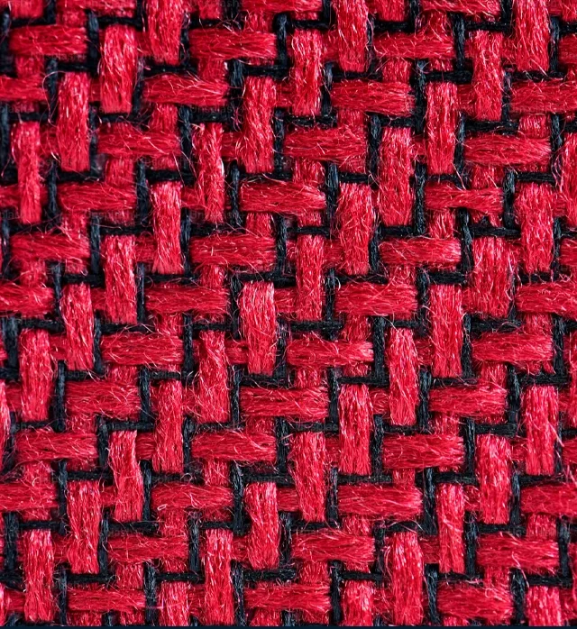 Knit & Synthetic Dye detail